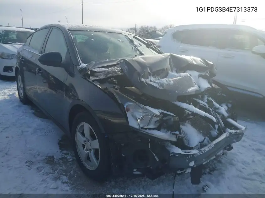 1G1PD5SB4E7313378 2014 Chevrolet Cruze 1Lt Manual