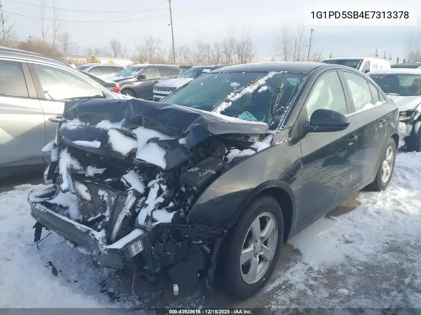 1G1PD5SB4E7313378 2014 Chevrolet Cruze 1Lt Manual