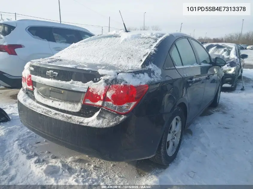 1G1PD5SB4E7313378 2014 Chevrolet Cruze 1Lt Manual