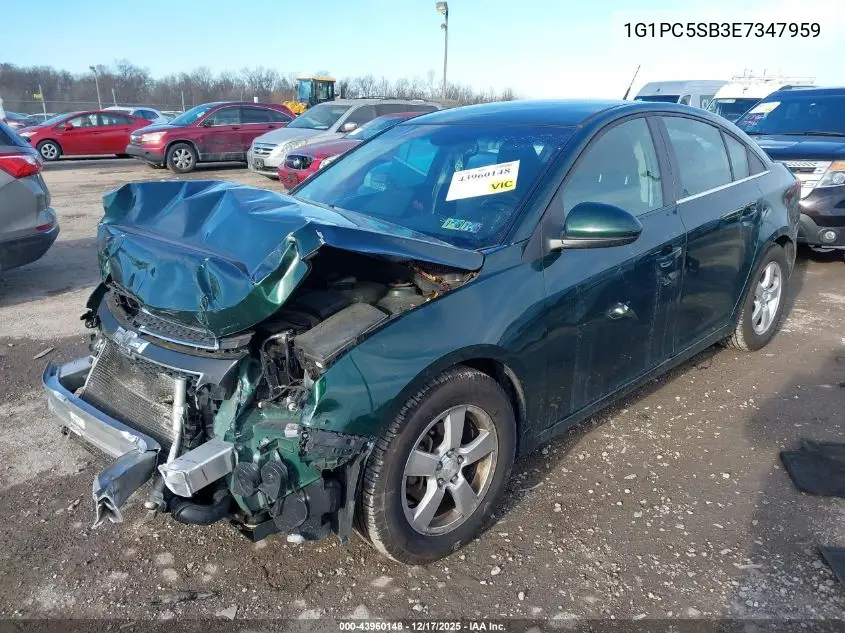 1G1PC5SB3E7347959 2014 Chevrolet Cruze 1Lt Auto