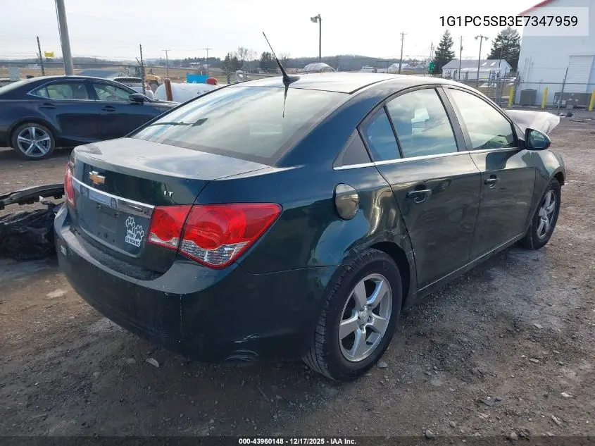 1G1PC5SB3E7347959 2014 Chevrolet Cruze 1Lt Auto