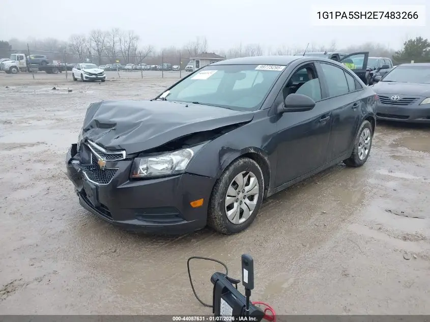 1G1PA5SH2E7483266 2014 Chevrolet Cruze Ls Auto