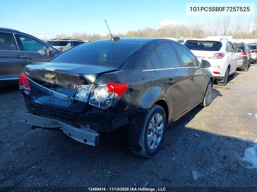 1G1PC5SB0F7257525 2015 Chevrolet Cruze Lt