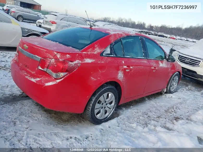 1G1PL5SH7F7236997 2015 Chevrolet Cruze 2Ls