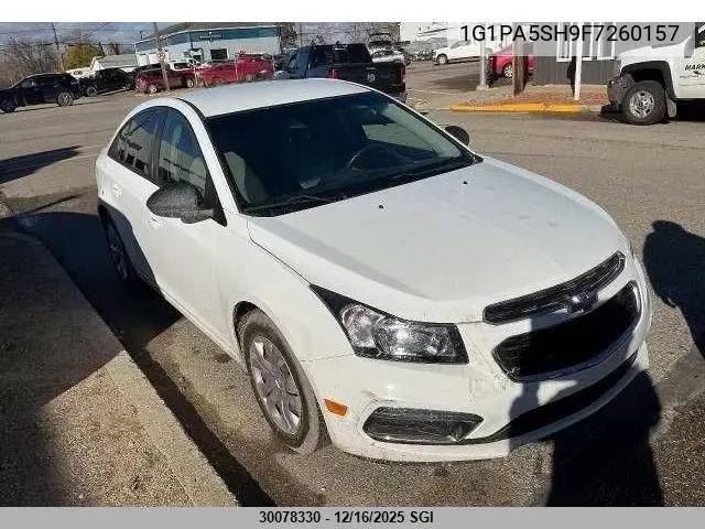 1G1PA5SH9F7260157 2015 Chevrolet Cruze Ls