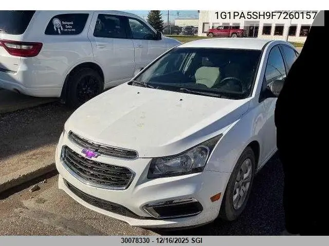1G1PA5SH9F7260157 2015 Chevrolet Cruze Ls