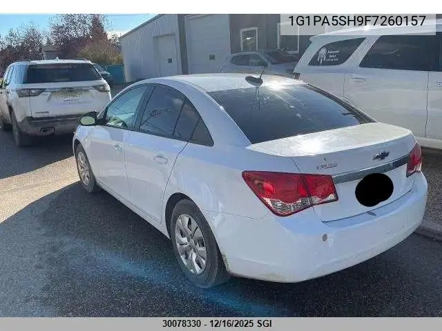 1G1PA5SH9F7260157 2015 Chevrolet Cruze Ls