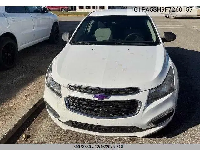 1G1PA5SH9F7260157 2015 Chevrolet Cruze Ls