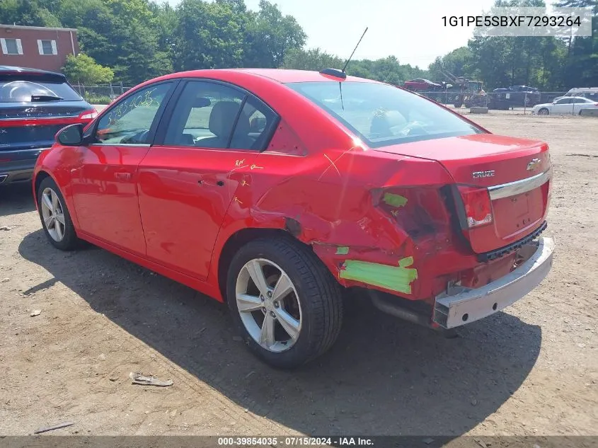 2015 Chevrolet Cruze 2Lt Auto VIN: 1G1PE5SBXF7293264 Lot: 39854035