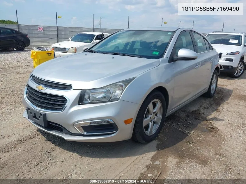 1G1PC5SB5F7169490 2015 Chevrolet Cruze 1Lt Auto