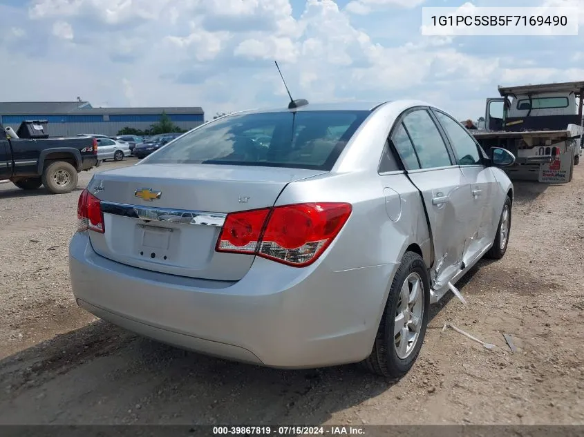 1G1PC5SB5F7169490 2015 Chevrolet Cruze 1Lt Auto