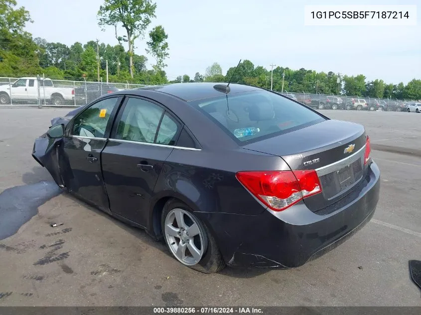 1G1PC5SB5F7187214 2015 Chevrolet Cruze 1Lt Auto