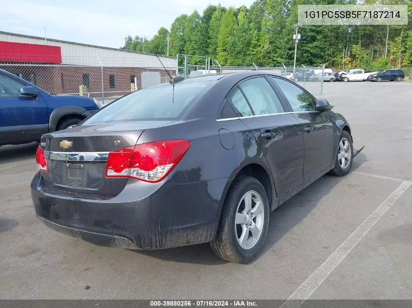 1G1PC5SB5F7187214 2015 Chevrolet Cruze 1Lt Auto