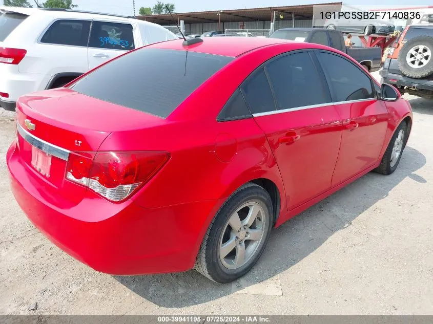 1G1PC5SB2F7140836 2015 Chevrolet Cruze 1Lt Auto