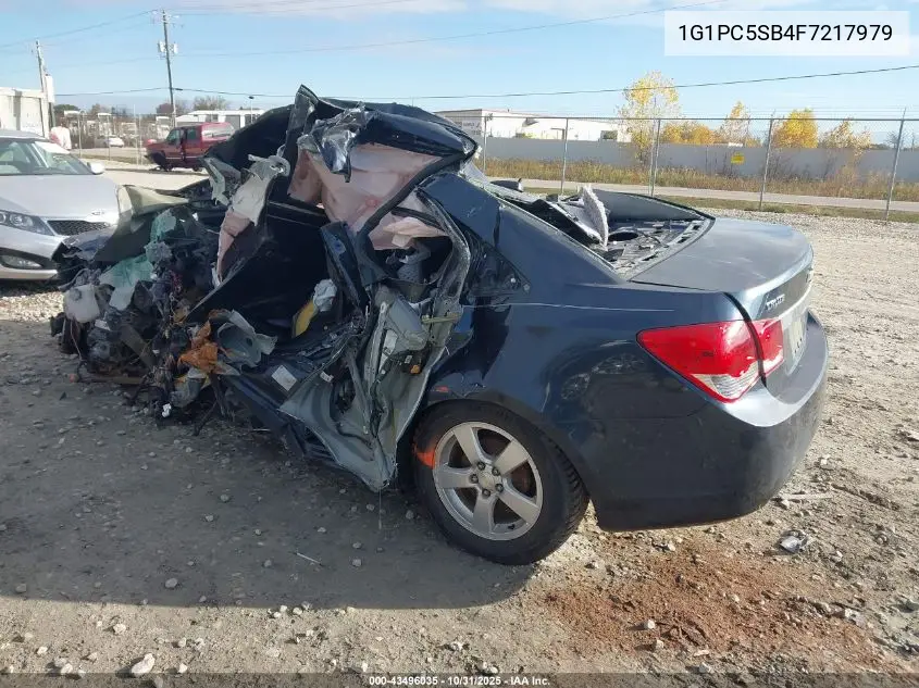 1G1PC5SB4F7217979 2015 Chevrolet Cruze 1Lt Auto