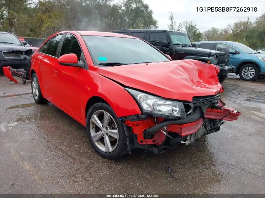 1G1PE5SB8F7262918 2015 Chevrolet Cruze 2Lt Auto