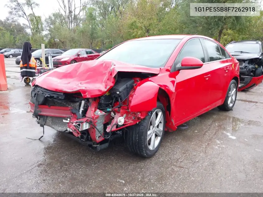 1G1PE5SB8F7262918 2015 Chevrolet Cruze 2Lt Auto