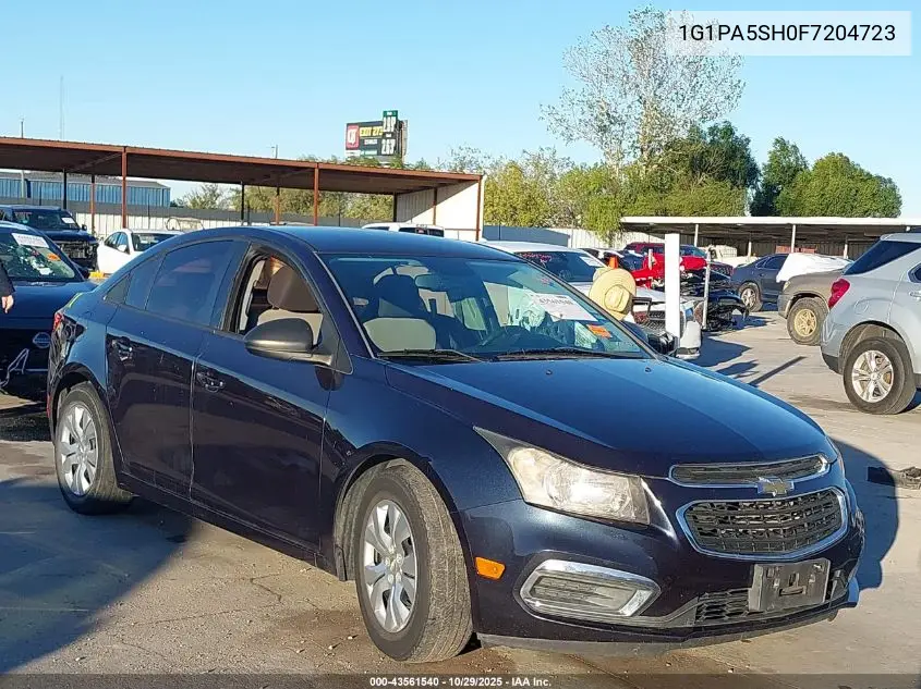 1G1PA5SH0F7204723 2015 Chevrolet Cruze Ls Auto