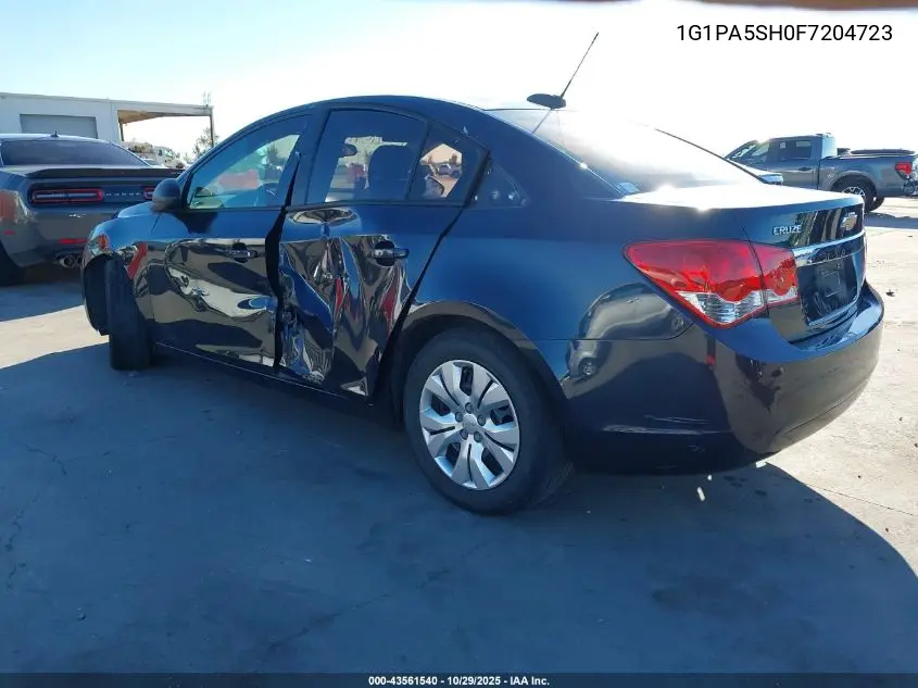 1G1PA5SH0F7204723 2015 Chevrolet Cruze Ls Auto