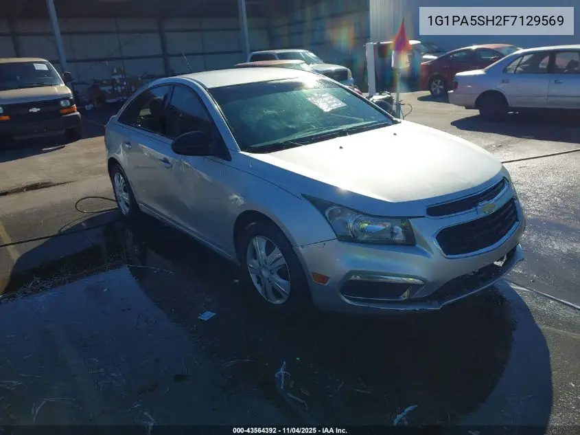 1G1PA5SH2F7129569 2015 Chevrolet Cruze Ls Auto