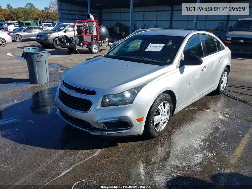 1G1PA5SH2F7129569 2015 Chevrolet Cruze Ls Auto