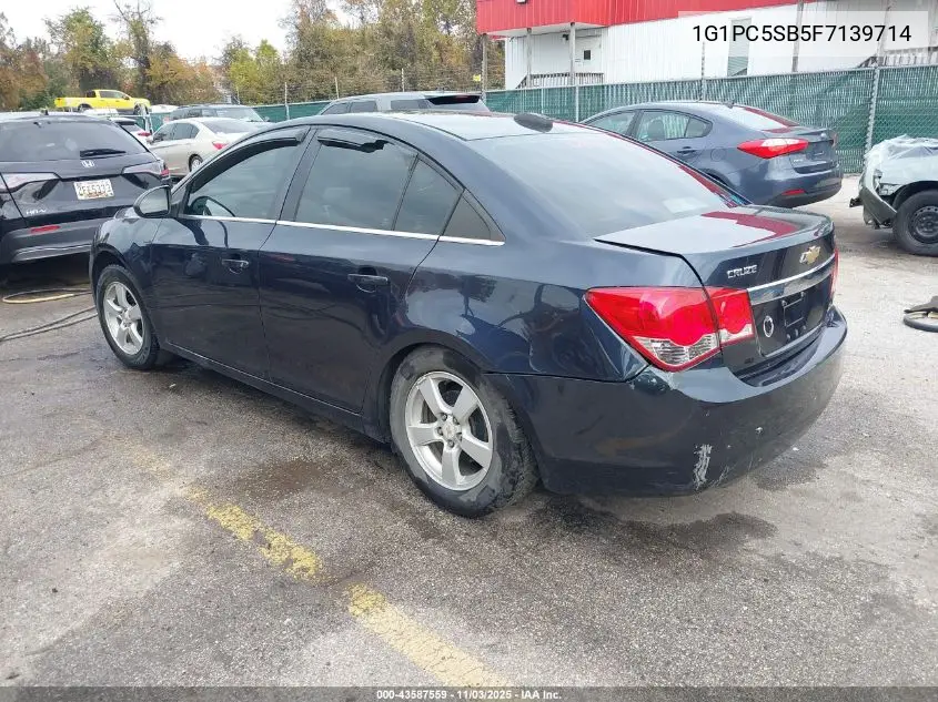 1G1PC5SB5F7139714 2015 Chevrolet Cruze 1Lt Auto