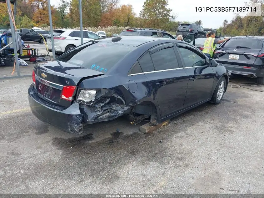 1G1PC5SB5F7139714 2015 Chevrolet Cruze 1Lt Auto