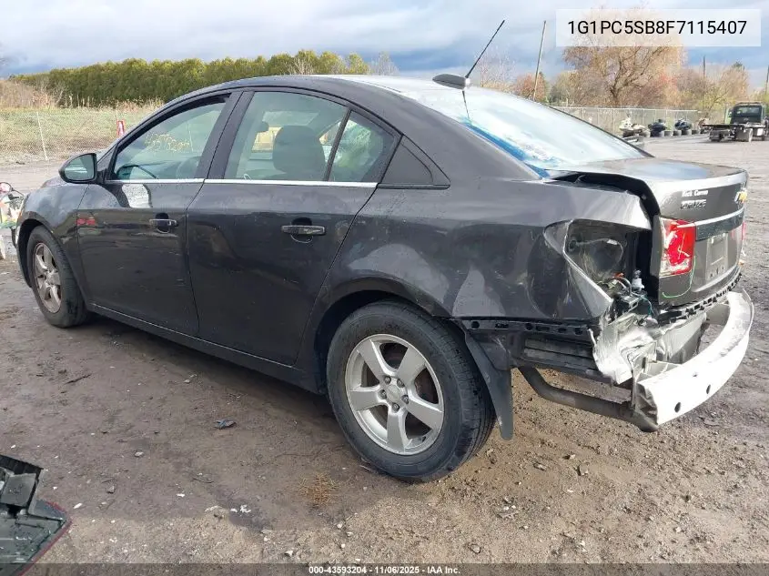 1G1PC5SB8F7115407 2015 Chevrolet Cruze 1Lt Auto
