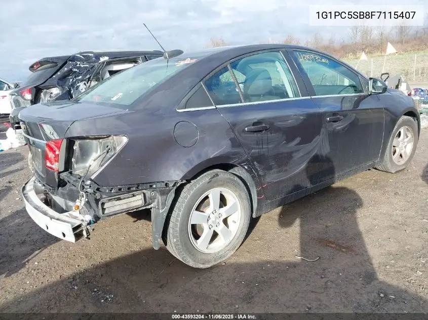 1G1PC5SB8F7115407 2015 Chevrolet Cruze 1Lt Auto
