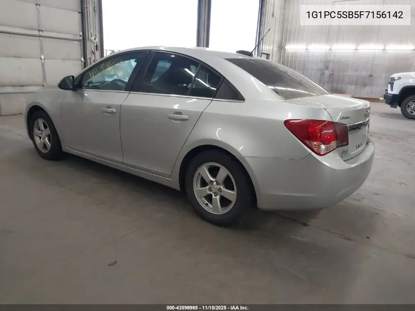 1G1PC5SB5F7156142 2015 Chevrolet Cruze 1Lt Auto
