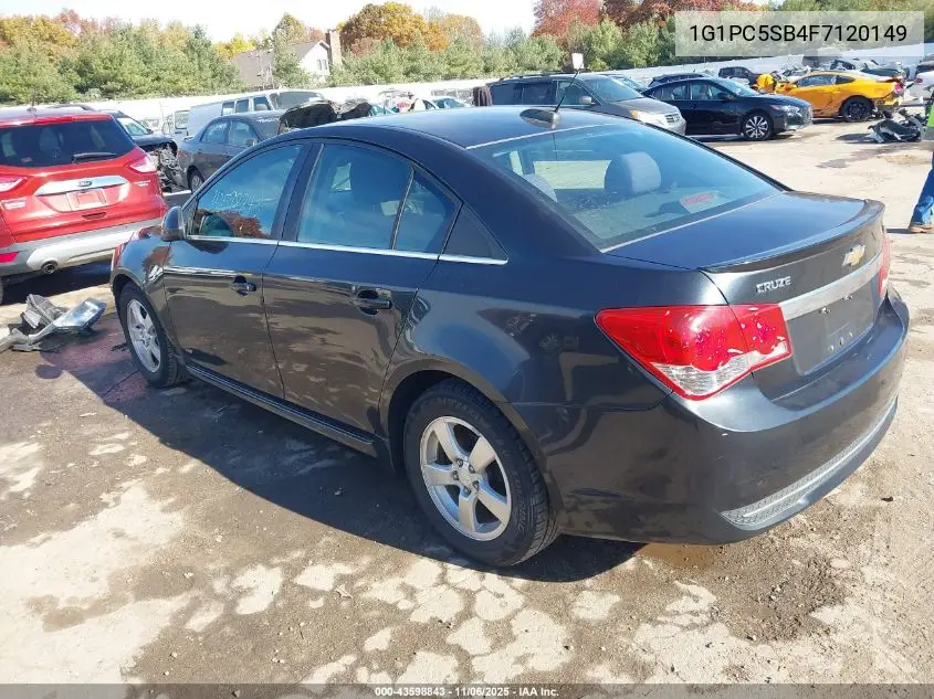 1G1PC5SB4F7120149 2015 Chevrolet Cruze 1Lt Auto