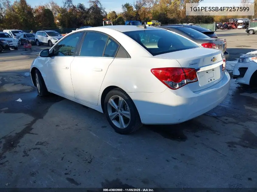 1G1PE5SB4F7257599 2015 Chevrolet Cruze 2Lt Auto