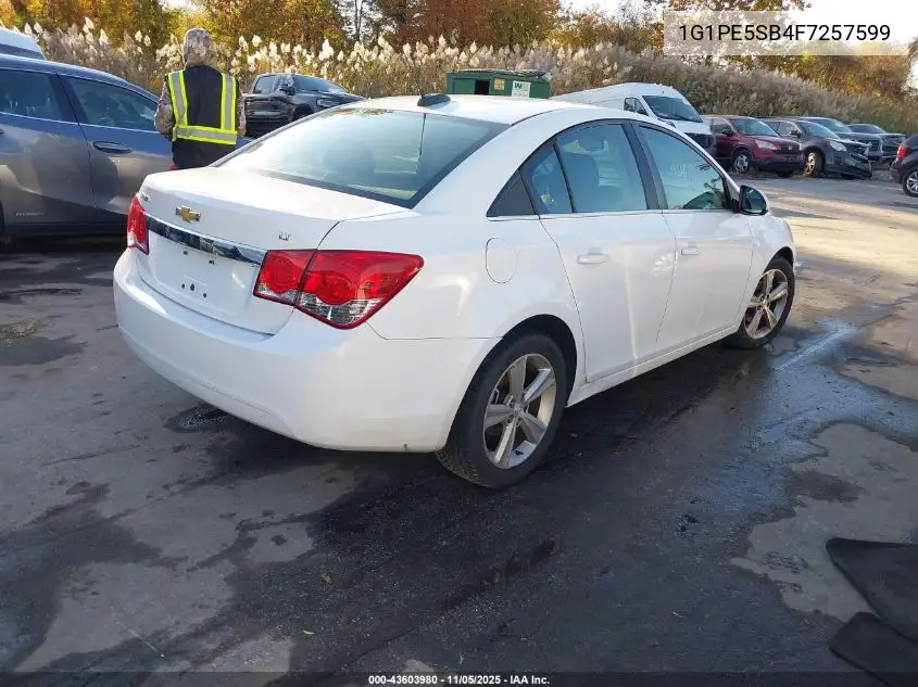 1G1PE5SB4F7257599 2015 Chevrolet Cruze 2Lt Auto