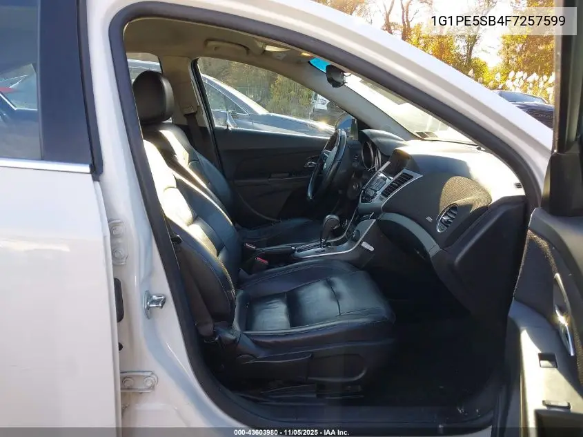 1G1PE5SB4F7257599 2015 Chevrolet Cruze 2Lt Auto