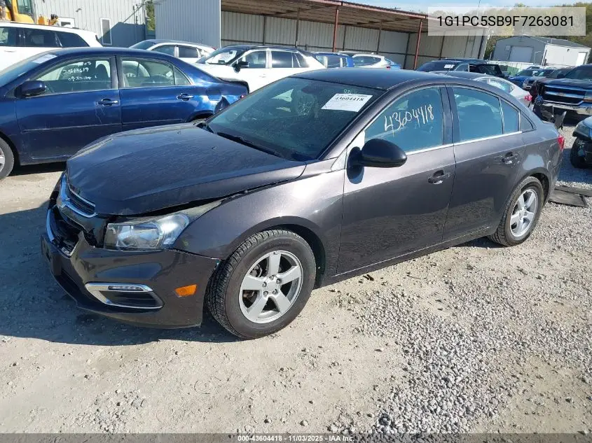 1G1PC5SB9F7263081 2015 Chevrolet Cruze 1Lt Auto