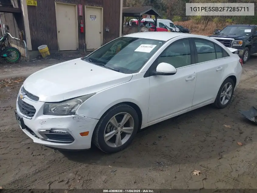 1G1PE5SB2F7285711 2015 Chevrolet Cruze 2Lt Auto