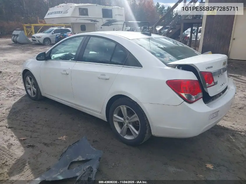 1G1PE5SB2F7285711 2015 Chevrolet Cruze 2Lt Auto