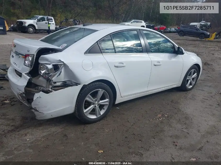 1G1PE5SB2F7285711 2015 Chevrolet Cruze 2Lt Auto