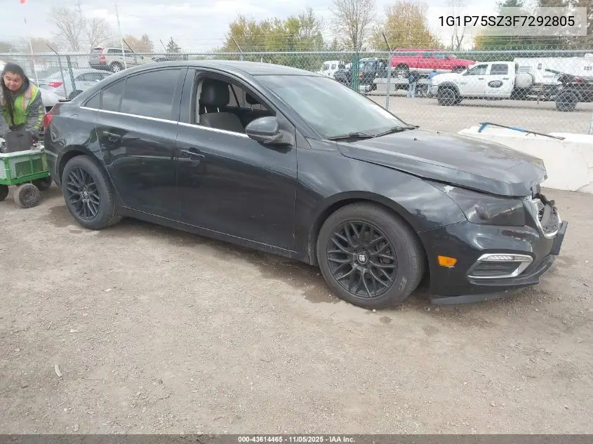1G1P75SZ3F7292805 2015 Chevrolet Cruze Diesel