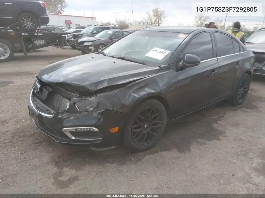 1G1P75SZ3F7292805 2015 Chevrolet Cruze Diesel