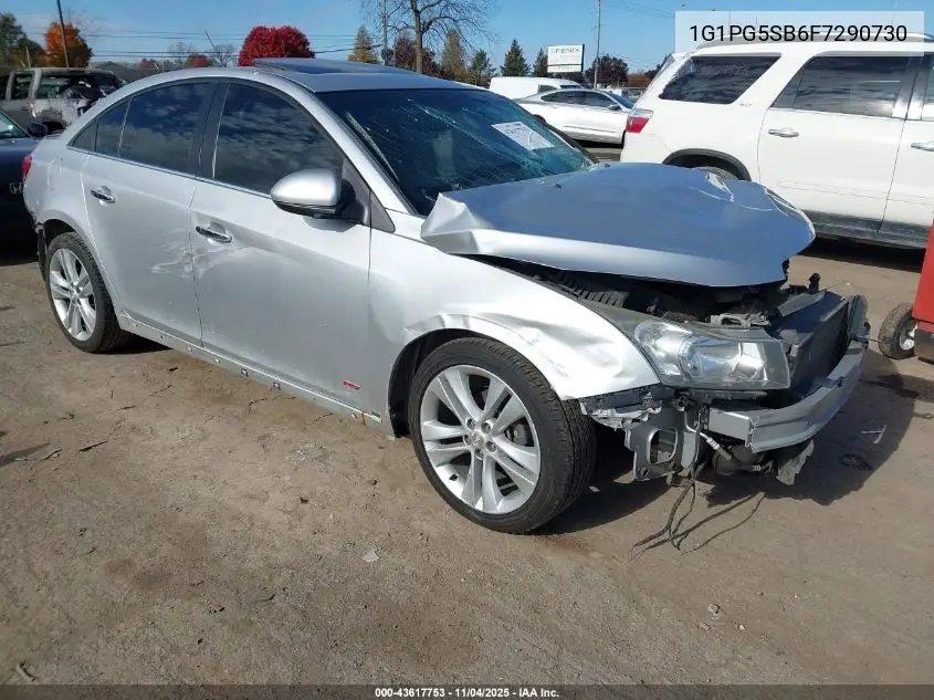 1G1PG5SB6F7290730 2015 Chevrolet Cruze Ltz