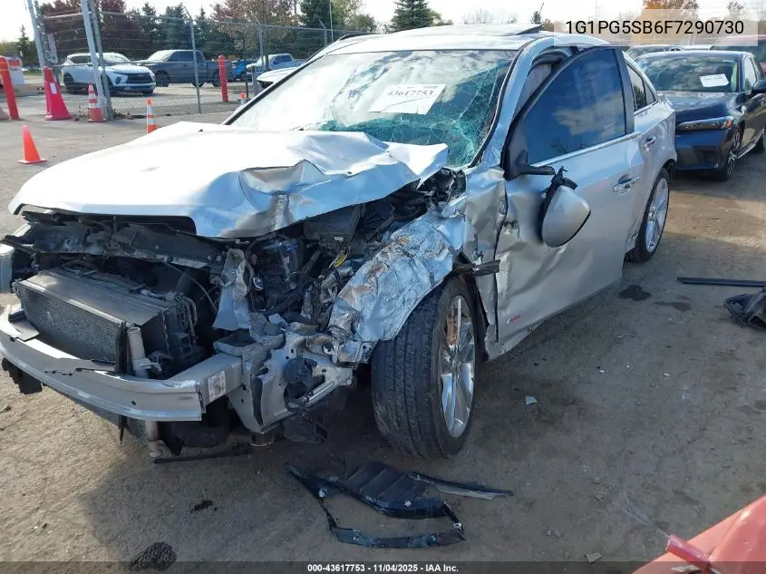 1G1PG5SB6F7290730 2015 Chevrolet Cruze Ltz