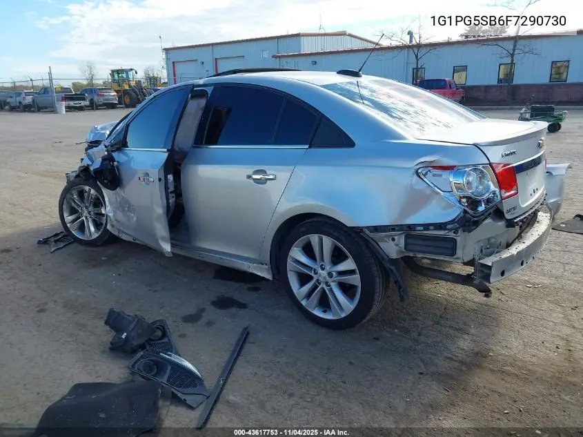 1G1PG5SB6F7290730 2015 Chevrolet Cruze Ltz