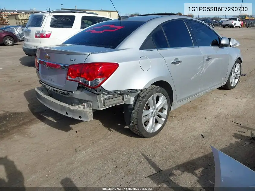 1G1PG5SB6F7290730 2015 Chevrolet Cruze Ltz