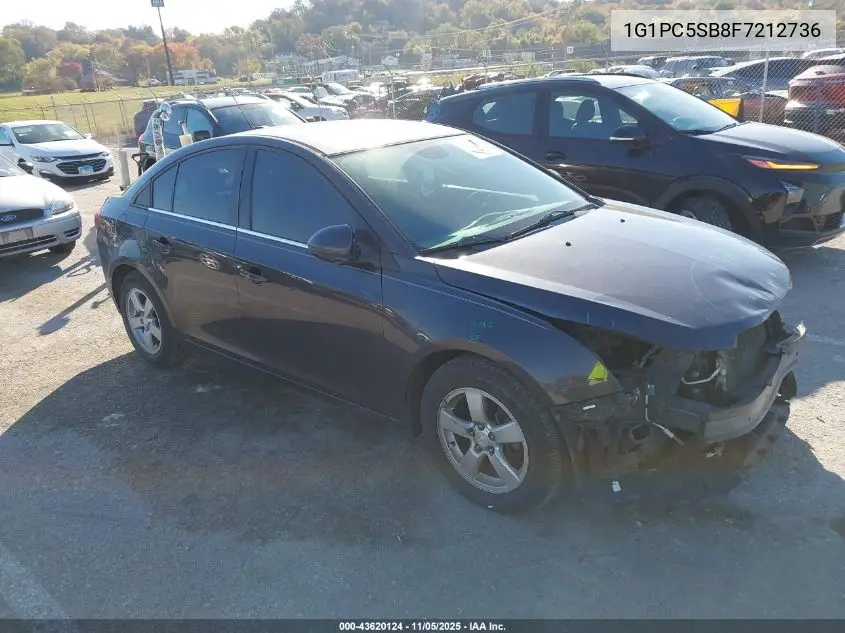 1G1PC5SB8F7212736 2015 Chevrolet Cruze 1Lt Auto