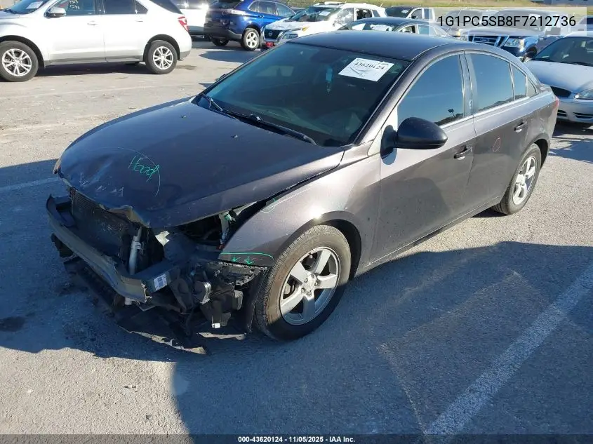 1G1PC5SB8F7212736 2015 Chevrolet Cruze 1Lt Auto