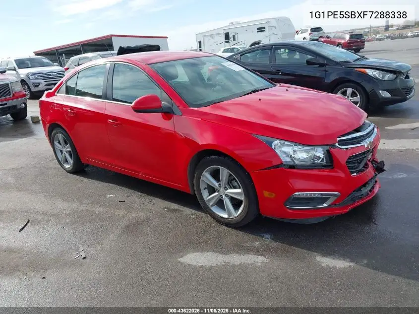 1G1PE5SBXF7288338 2015 Chevrolet Cruze 2Lt Auto