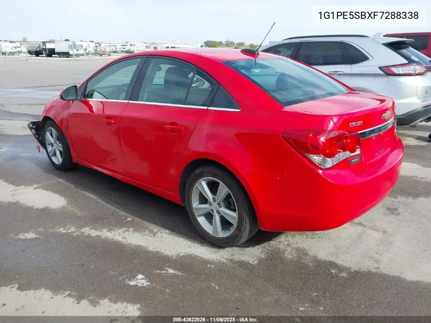1G1PE5SBXF7288338 2015 Chevrolet Cruze 2Lt Auto
