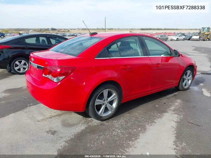 1G1PE5SBXF7288338 2015 Chevrolet Cruze 2Lt Auto