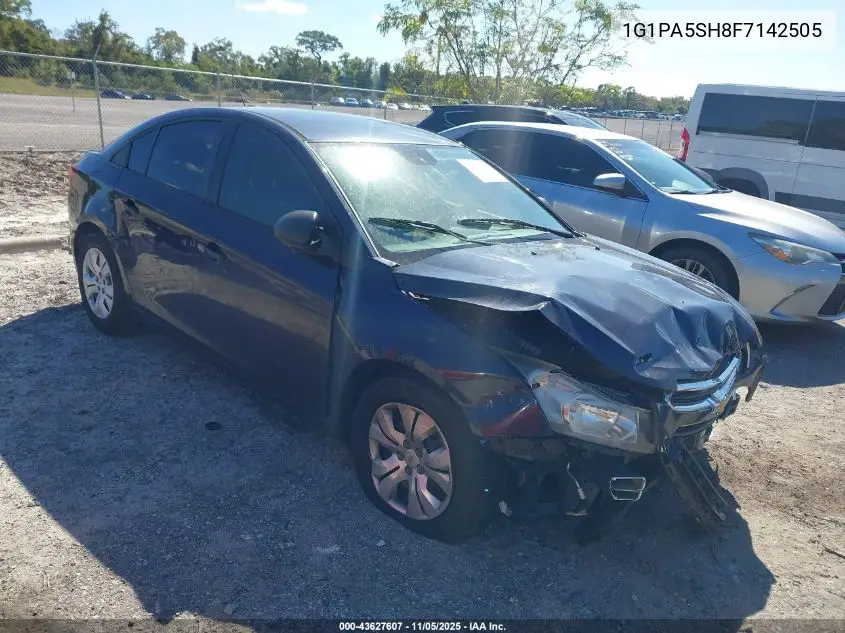 1G1PA5SH8F7142505 2015 Chevrolet Cruze Ls Auto